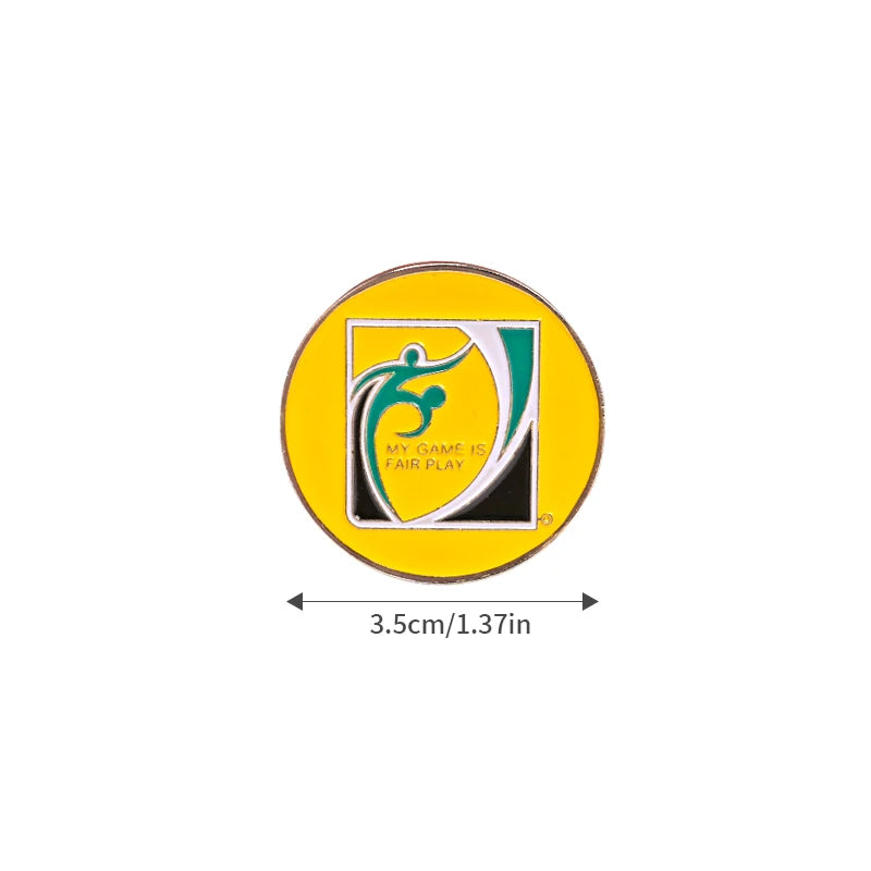 1 lado escolha futebol treinamento árbitro lado lance jogo de futebol moedas laterais de metal duro futebol AIDS