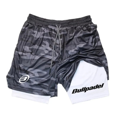 Novos shorts esportivos masculinos de padel, shorts de tênis respiráveis de verão, calças de badminton de secagem rápida, roupas esportivas para corrida ao ar livre