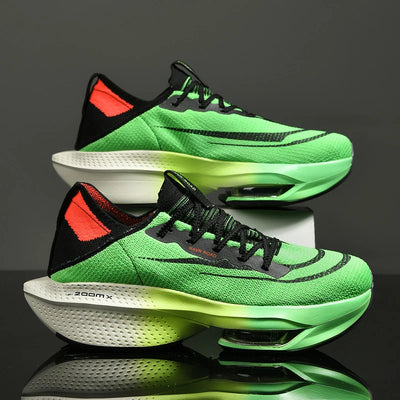 Tênis de corrida Air Cushion Especial Maratona Masculino Esportivo Respirável Leve Feminino Confortável Atlético Antiderrapante Tênis