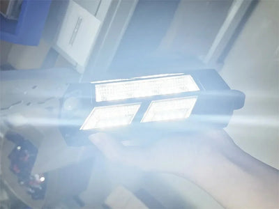 Lâmpada solar LED de 300.000 lm para áreas externas, com sensor de movimento, 4 modos, à prova d'água, IP65, para jardim Light Street Yard Lanter