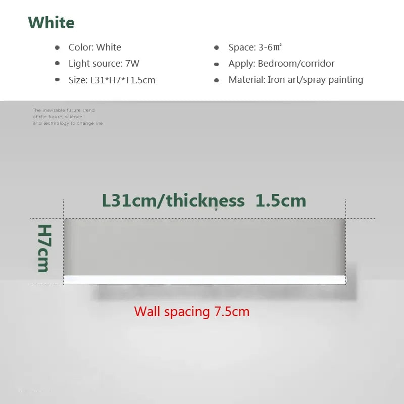 Luminária de parede LED moderna giratória para sala de estar, sala de jantar, quarto, cabeceira, luminária de parede de alumínio, decoração de casa interna, arandela brilhante