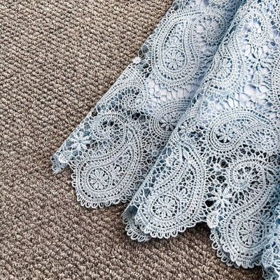 Elegante vestido longo de pérolas, conjunto feminino de 2 peças, manga curta, flor, bordado, camisa de renda, saia midi evasê