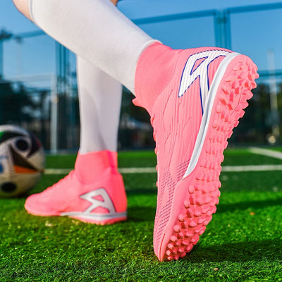 Chuteira de futebol original masculina Society, leve, TF/FG, para quadra de futsal, 2025, nova chuteira de futebol de cinco jogadores para adolescentes