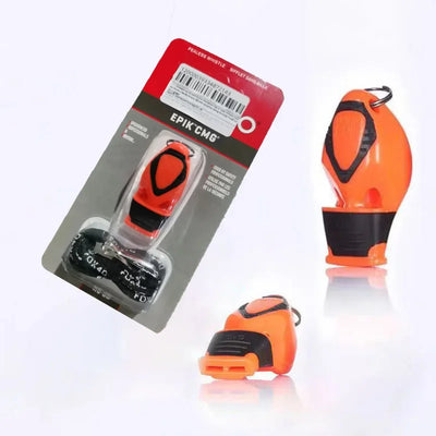 Apito profissional de futebol e basquete, apito de árbitro para esportes ao ar livre, como apito de som grande, apito de acampamento e caminhadang Survival Tool