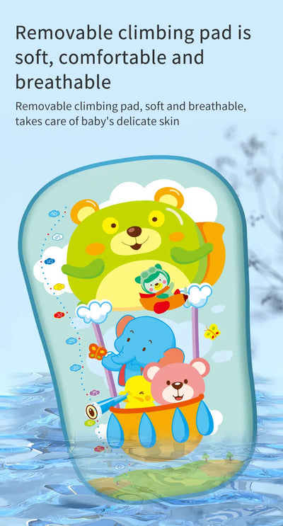 Tapete de atividades para bebês, brinquedo de ginástica com suporte musical, estrutura de fitness multifuncional para crianças, tapete educacional para engatinhar, presente para crianças