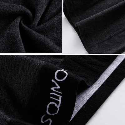 4 peças boxers longos para homens roupa íntima plus size calcinhas masculinas sexy pernas longas cuecas de algodão boxer masculino moda masculina tronco