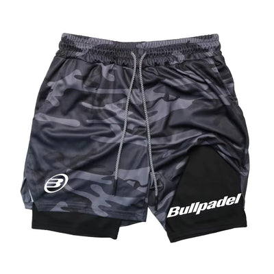 Novos shorts esportivos masculinos de padel, shorts de tênis respiráveis de verão, calças de badminton de secagem rápida, roupas esportivas para corrida ao ar livre