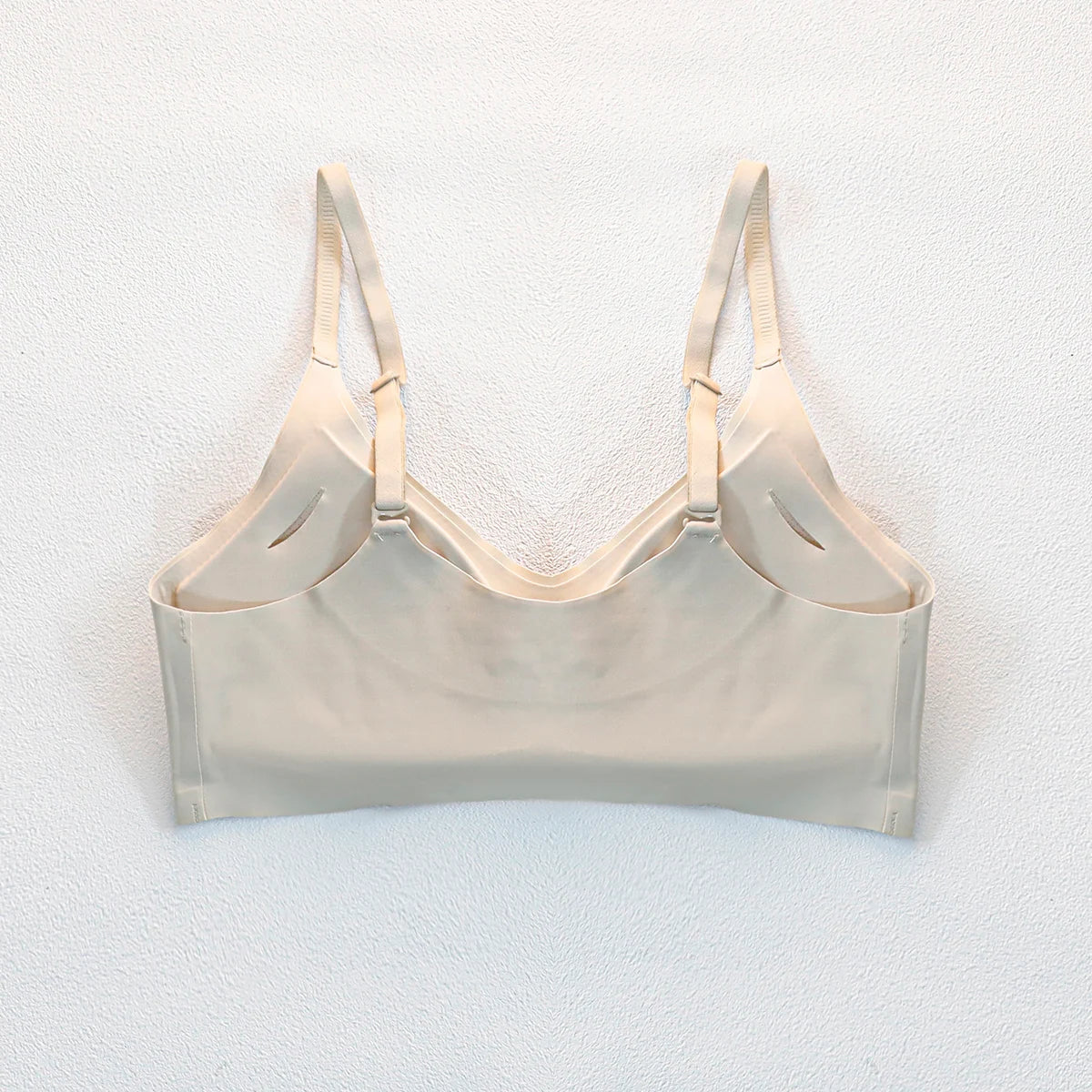 Sutiã sem costura com suporte macio e confortável, sem argolas de aço, leve, fino e respirável