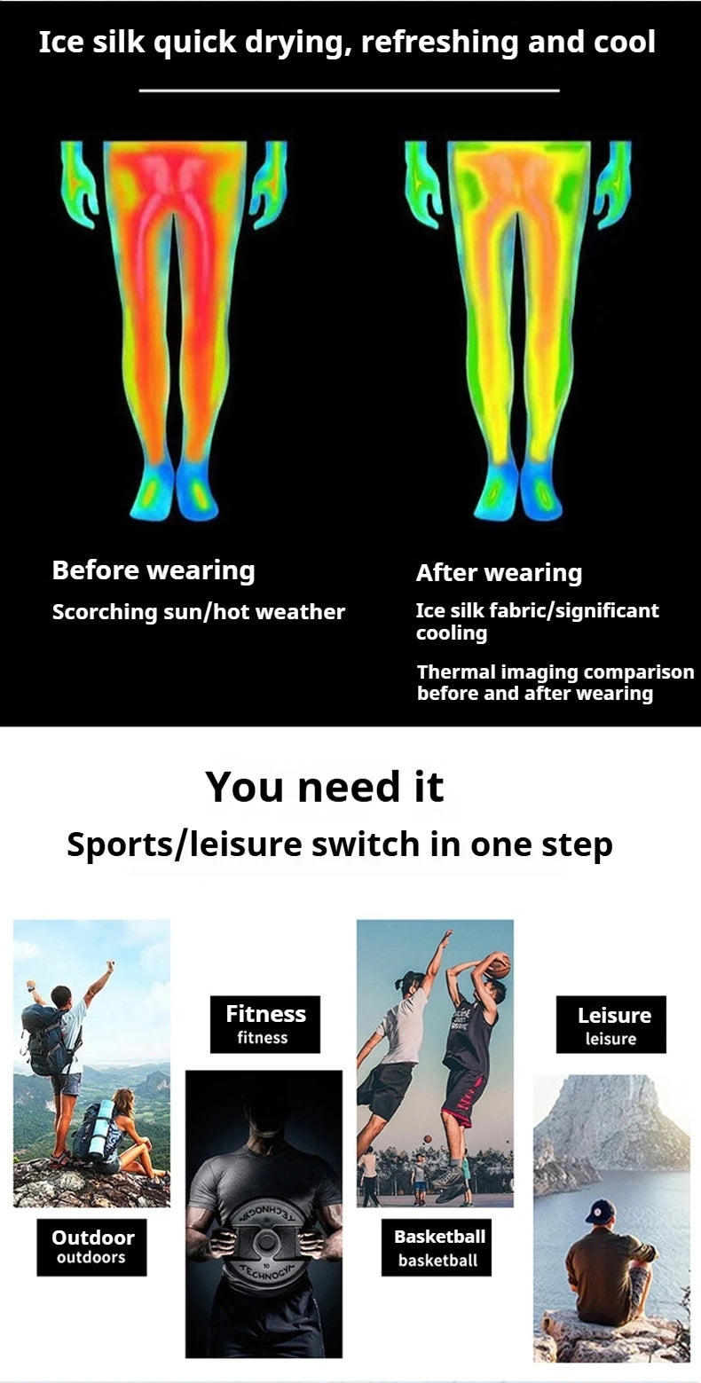 Shorts esportivos casuais anti-exposição de camada dupla masculinos, mais vendidos no verão, para corrida, fitness, calças três quartos