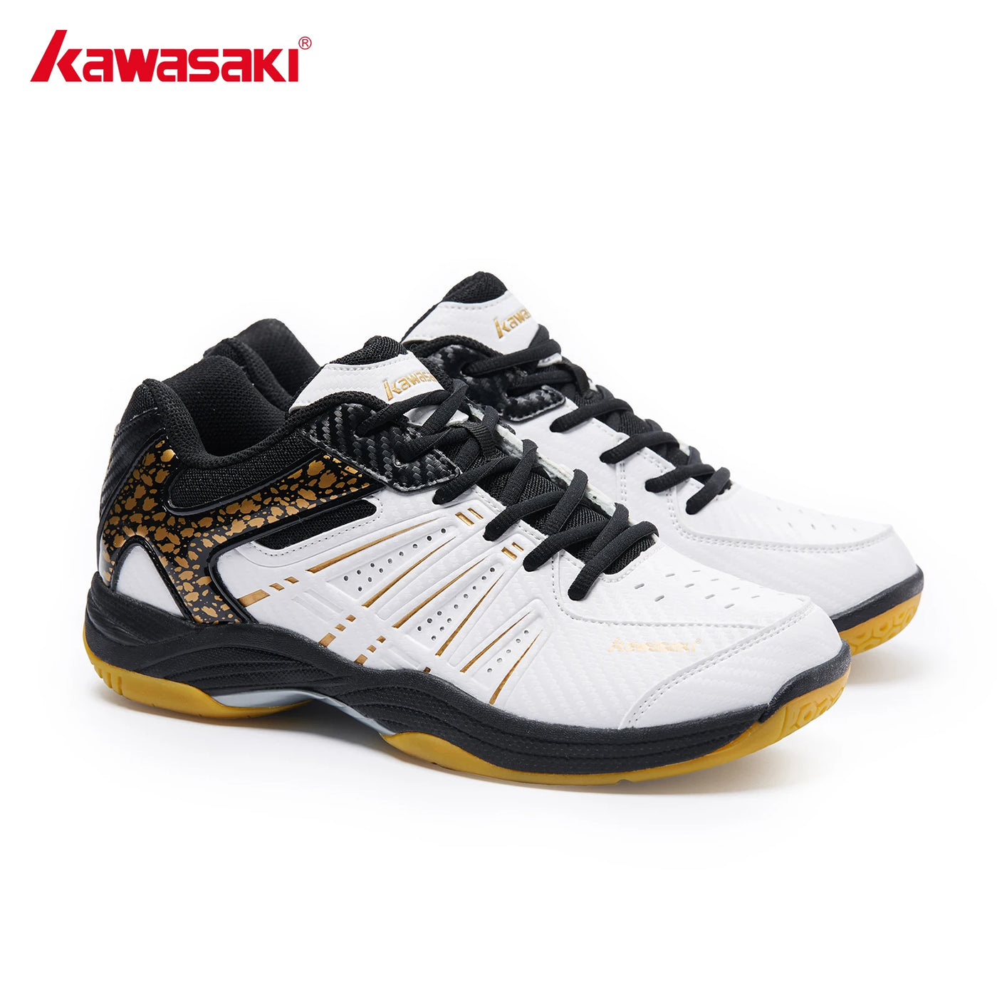 Kawasaki Novos Tênis de Badminton Masculino Respirável Antiderrapante Calçados Esportivos para Homens e Mulheres K-065D