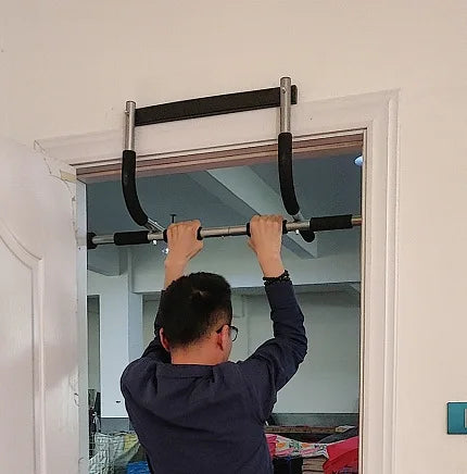 Barra horizontal sem perfuração, barra fixa para uso interno e externo, barra de parede para ginástica, treinador de porta