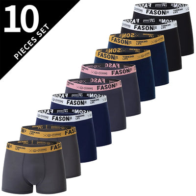 Pacote com 4/10 shorts masculinos, moda simples, vários tamanhos, para adolescentes e adultos, com cintura elástica, para pais e filhos