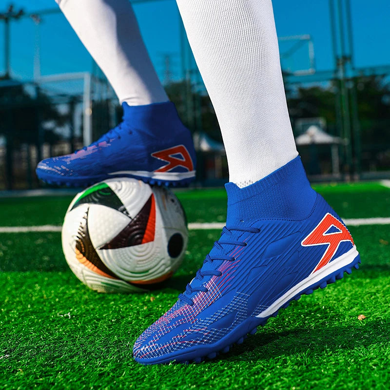 Chuteira de futebol original masculina Society, leve, TF/FG, para quadra de futsal, 2025, nova chuteira de futebol de cinco jogadores para adolescentes