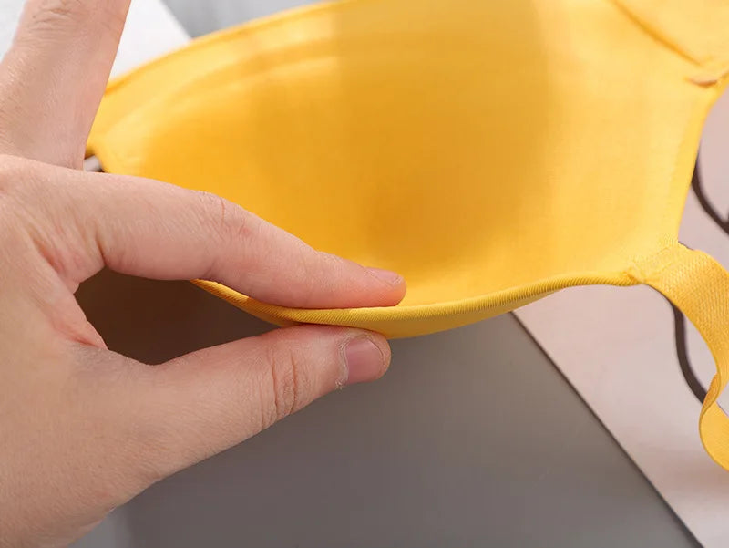 Sutiã feminino sem costura sexy sem aro push up roupa íntima para meninas estudantes respirável fino 10 cores sutiãs femininos sutiã respirável franzido