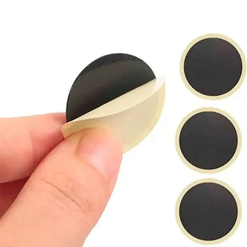 Adesivos para pneus de bicicleta sem cola, 50/30/20/10 peças, ferramenta de reparo rápido, proteção para pneus, acessórios para bicicleta de secagem rápida