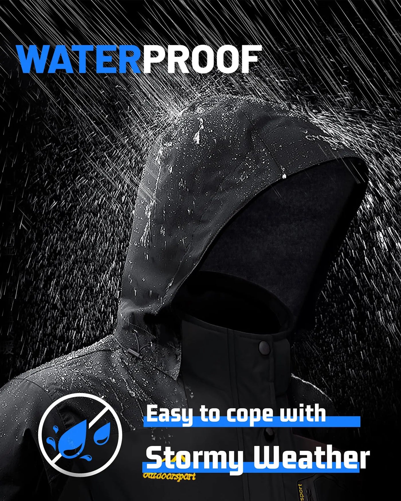 Jaqueta feminina de inverno pesada para snowboard e esqui KEFITEVD, térmica, quente, para caminhadas, corta-vento, casual