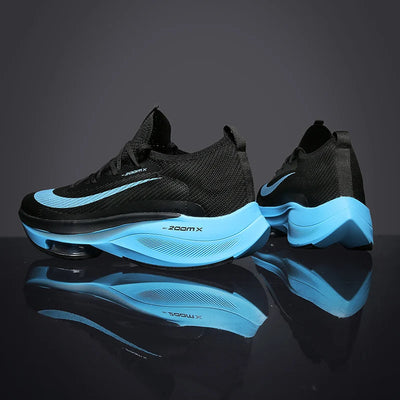 Tênis de corrida Air Cushion Especial Maratona Masculino Esportivo Respirável Leve Feminino Confortável Atlético Antiderrapante Tênis