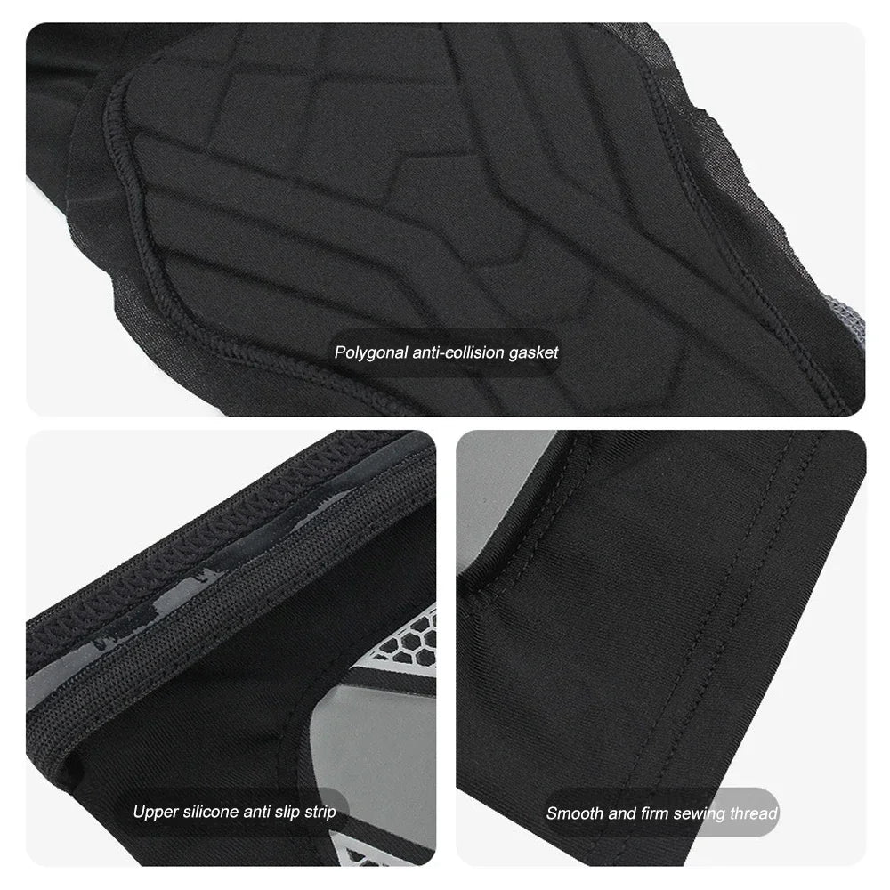 1 peça de mangas de compressão para panturrilha com almofada de EVA para homens e mulheres, suporte para pernas para dores nas canelas, caneleiras para corrida de futebol