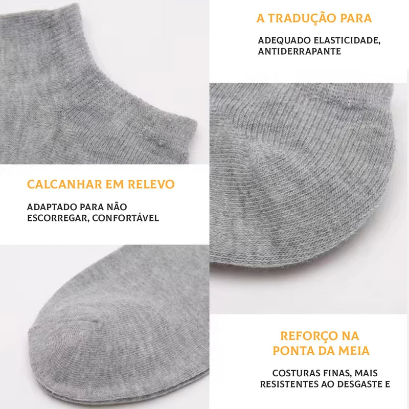 12 pares, meias curtas estilo barco, meias masculinas de algodão, leves, respiráveis, meias curtas, contendo algodão