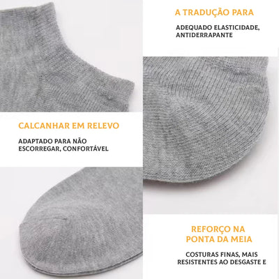 12 pares, meias curtas estilo barco, meias masculinas de algodão, leves, respiráveis, meias curtas, contendo algodão