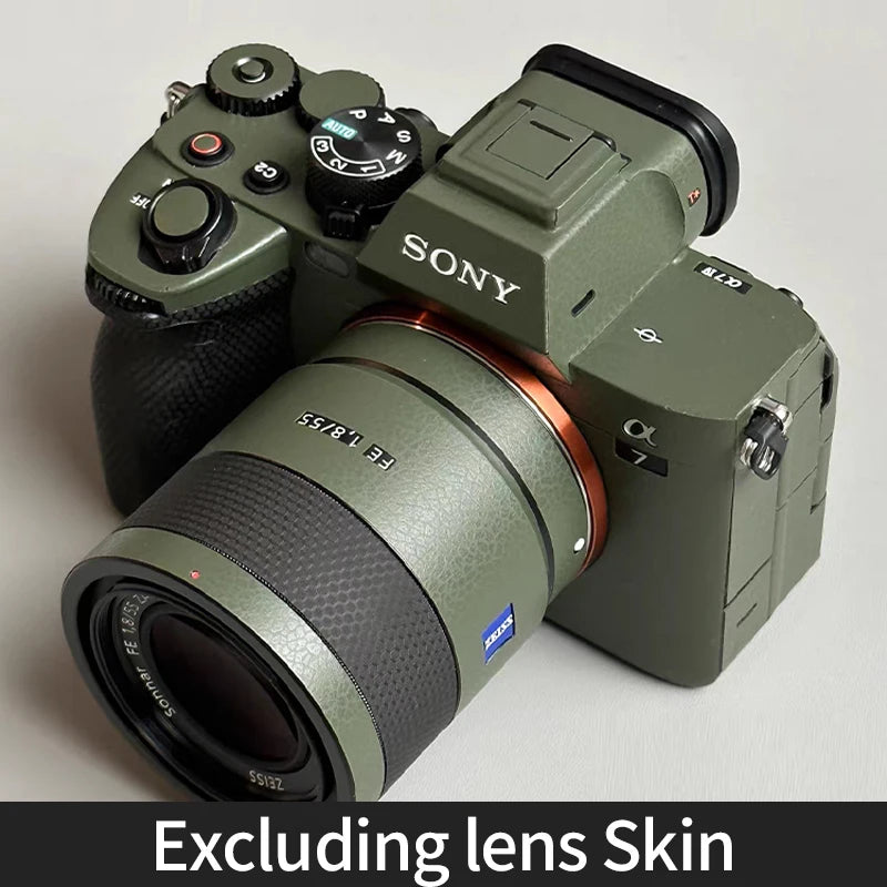 Para Sony A7IV Skin Sony A7M4 Camera Skin Película protetora anti-riscos Mais cores