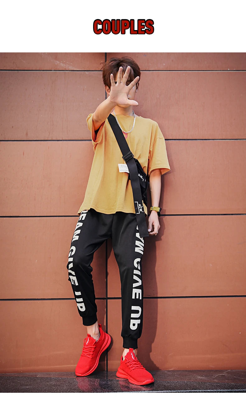 Sapatos masculinos de alta qualidade 2022, tênis masculinos respiráveis, modernos, para academia, casuais, leves, para caminhada, tamanhos grandes