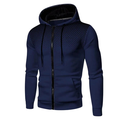 Jaquetas masculinas com zíper 2023, outono inverno, casacos casuais de lã, jaqueta bomber, gola cachecol, moda, com capuz, vestuário masculino slim fit, com capuz