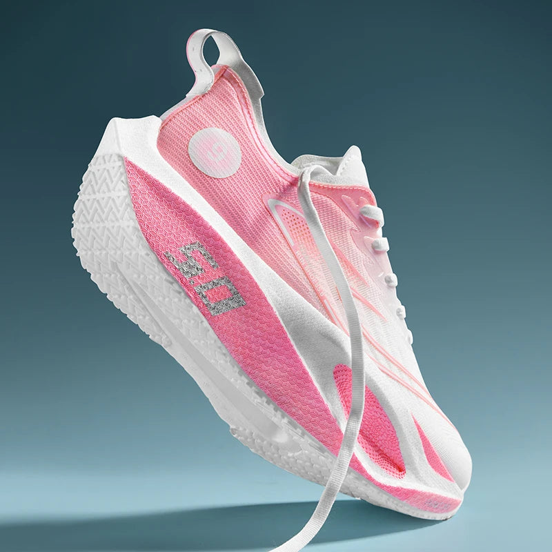 Calçados esportivos masculinos com amortecimento, antiderrapantes, planos, resistentes ao desgaste, tênis de corrida em malha respirável e plataforma macia para homens