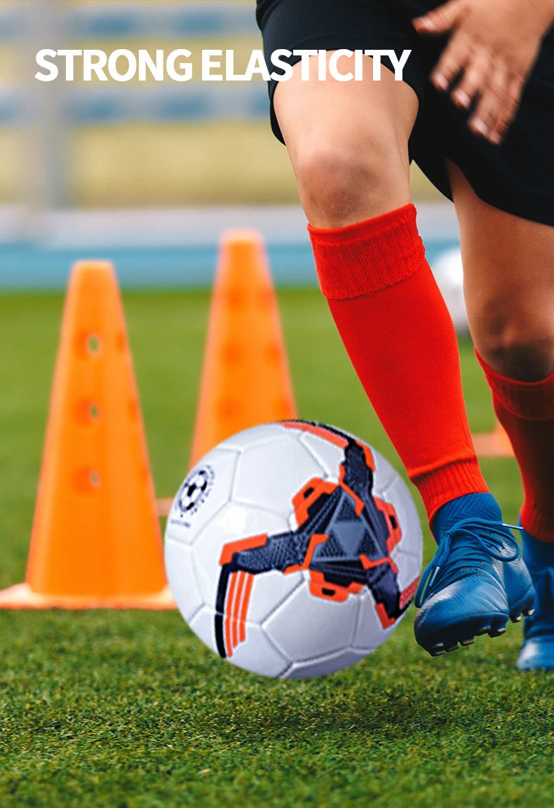 1 bola de futebol, futebol macio e resistente ao desgaste para treinamento e competição, tamanho 4,5