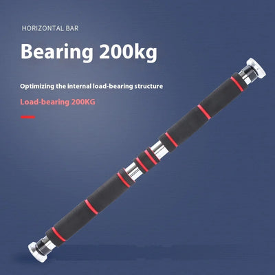 Equipamento de ginástica para ambientes internos Barra de flexão de porta Barra de exercícios para casa com trava antirrotação para entusiastas do fitness