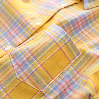 Camisa xadrez de flanela feminina 2024, novas blusas e tops femininos, camisas casuais de manga comprida soltas de algodão, roupas femininas finas