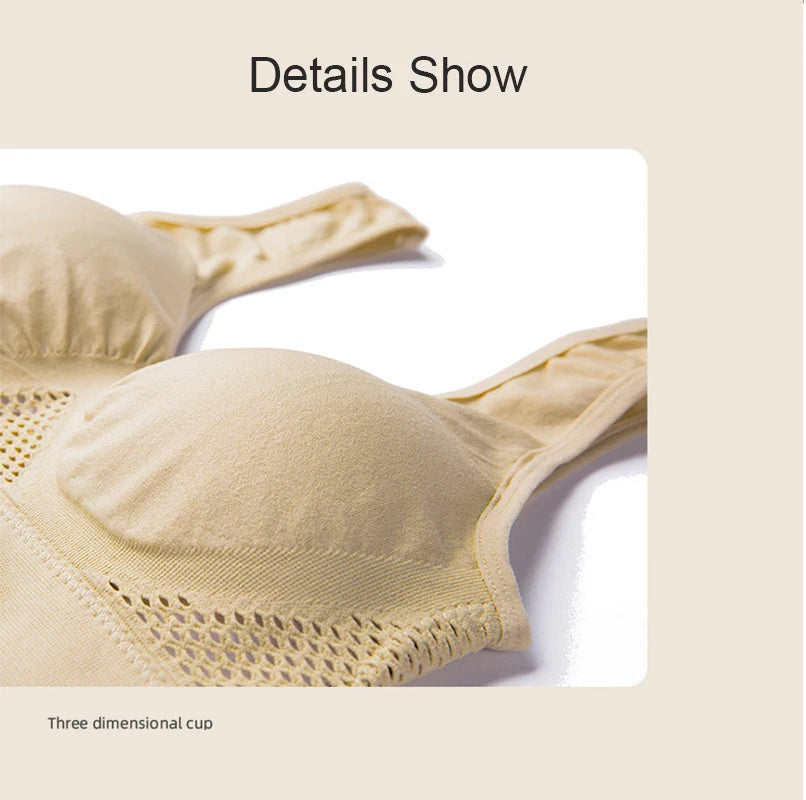 Sutiã esportivo respirável, top fitness feminino, sutiã esportivo acolchoado removível, sutiã push-up sem costura para corrida e academia