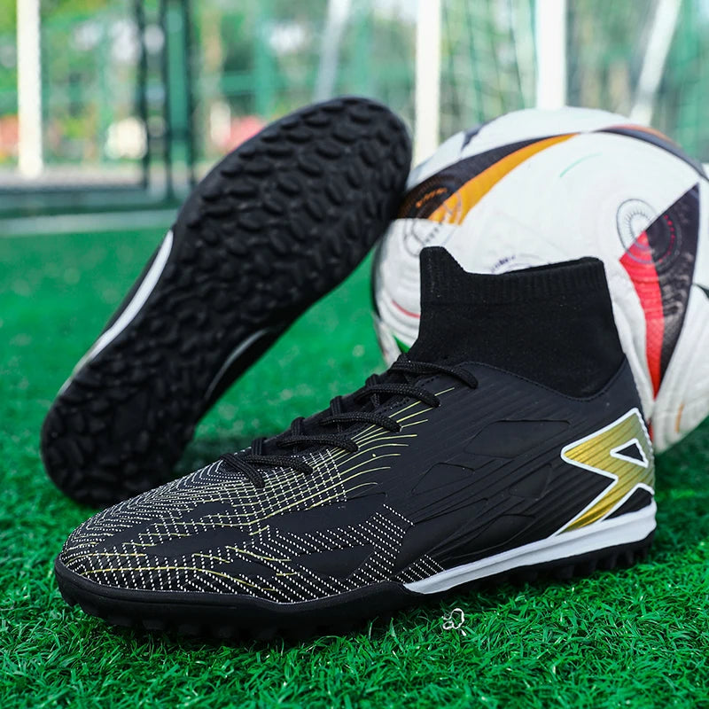 Chuteira de futebol original masculina Society, leve, TF/FG, para quadra de futsal, 2025, nova chuteira de futebol de cinco jogadores para adolescentes