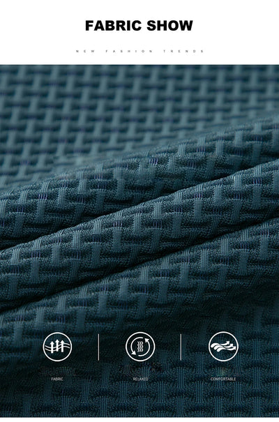 Nova camiseta masculina de manga curta de verão, camisa polo fresca e respirável, casual para negócios, com absorção de suor