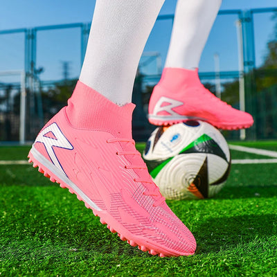 Chuteira de futebol original masculina Society, leve, TF/FG, para quadra de futsal, 2025, nova chuteira de futebol de cinco jogadores para adolescentes