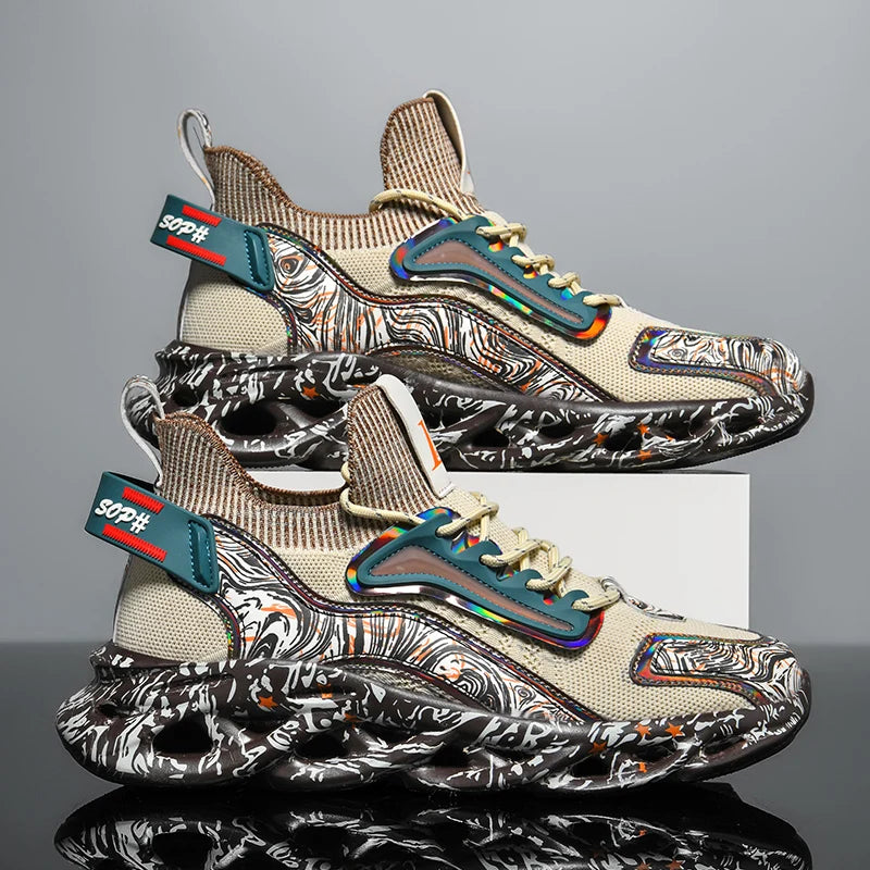 Sapatos masculinos Tênis masculinos casuais Sapatos masculinos tênis Sapatos de luxo Tênis de corrida Sapatos respiráveis da moda Mocassins Sapatos de corrida para homens