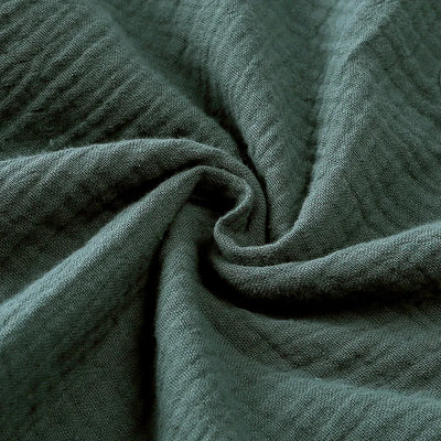 Conjunto de bebê unissex 100% algodão, 2 peças, verão 2025, camisa de manga curta lisa, casual, infantil, 1-7 anos