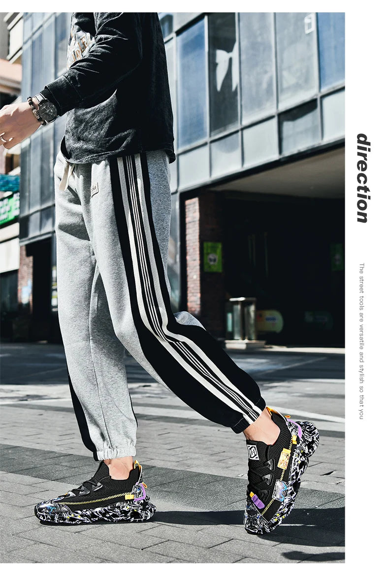 Sapatos masculinos Tênis masculinos casuais Sapatos masculinos tênis Sapatos de luxo Tênis de corrida Sapatos respiráveis da moda Mocassins Sapatos de corrida para homens