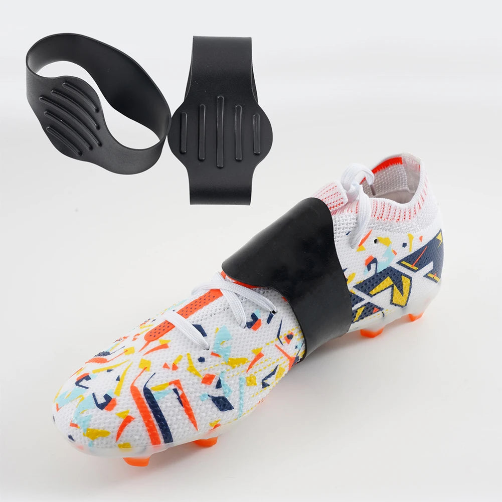 1 par de capas de silicone para cadarços de chuteiras de futebol, acessórios esportivos para chuteiras de futebol e beisebol
