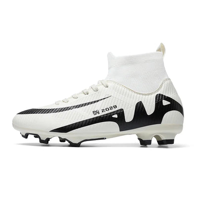 Novas chuteiras masculinas de futebol, chuteiras de futebol rápido, chuteiras de campo de futebol profissional, tênis originais para meninos de futsal TF/FG