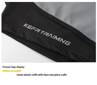 Shorts esportivos casuais anti-exposição de camada dupla masculinos, mais vendidos no verão, para corrida, fitness, calças três quartos