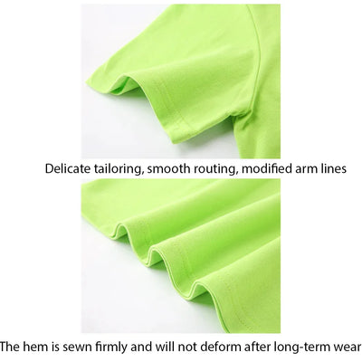 Moda masculina simples cor sólida estampada manga curta verão tops moda de rua gola redonda camiseta masculina solta