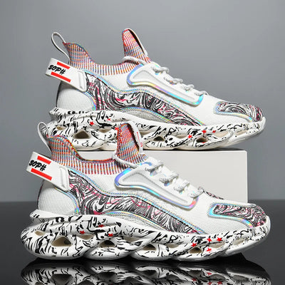 Sapatos masculinos Tênis masculinos casuais Sapatos masculinos tênis Sapatos de luxo Tênis de corrida Sapatos respiráveis da moda Mocassins Sapatos de corrida para homens