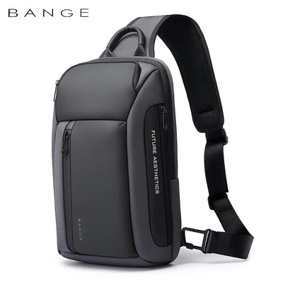 Bange nova bolsa de peito impermeável da moda Oxford bolsa crossbody modelos masculinos bolsa de peito masculina bolsa de ombro de lazer grande capacidade