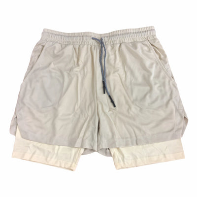 Shorts masculinos com vários bolsos, shorts fitness casuais para praia, esportivos, forrados, skinny, estilo cotidiano, malha camuflada, shorts para corrida
