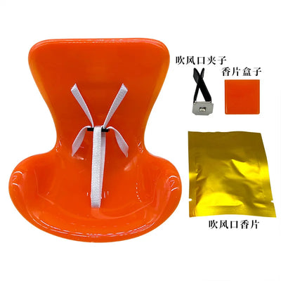 Mini assento de segurança para boneca de pelúcia Kawaii Labubu Idol Assento para boneca de carro Enfeite para carro Aromatratamento de ar Acessórios de decoração