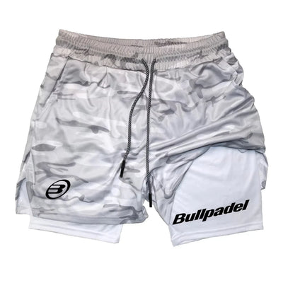 Novos shorts esportivos masculinos de padel, shorts de tênis respiráveis de verão, calças de badminton de secagem rápida, roupas esportivas para corrida ao ar livre