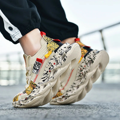 Sapatos masculinos Tênis masculinos casuais Sapatos masculinos tênis Sapatos de luxo Tênis de corrida Sapatos respiráveis da moda Mocassins Sapatos de corrida para homens