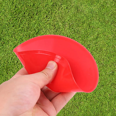 Conjunto de 10 cones para treinamento de futebol, equipamento para crianças, cones de disco profissional, exercícios de agilidade, evitando obstáculos, acessórios de treinamento esportivo