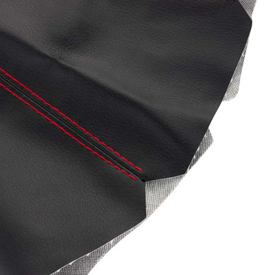 Colar de mudança de marcha universa de 16 mm para carro, couro sintético, colar de mudança de marcha para carro, alavanca de mudança manual automática, capa para porta-malas, legging